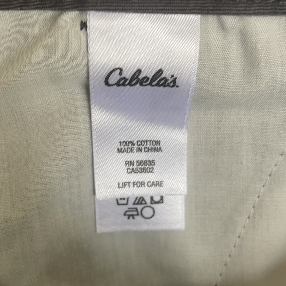 Cabela’s Gunpowder color Chino shorts SZ-18 NEW - Picture 7 of 8